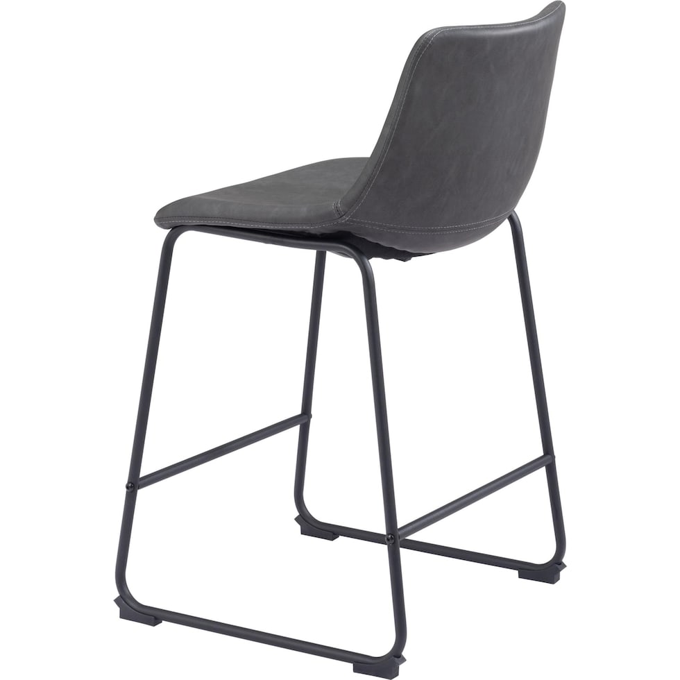 zion gray counter height stool   