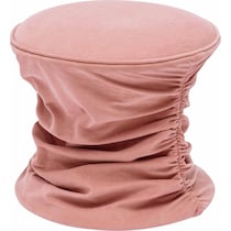zirconia pink ottoman   