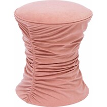 zirconia pink ottoman   