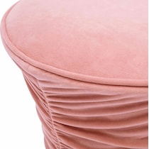 zirconia pink ottoman   