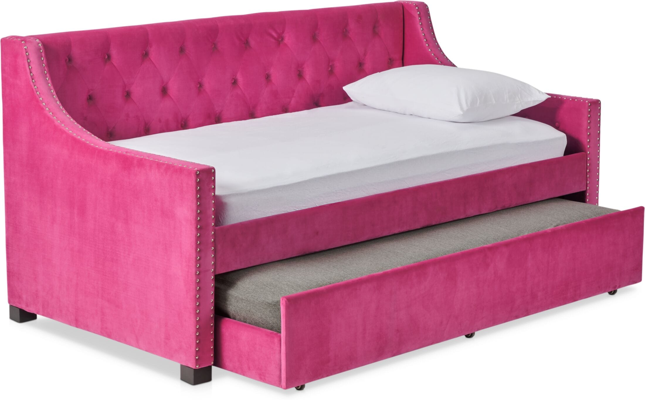 Pink deals daybed twin