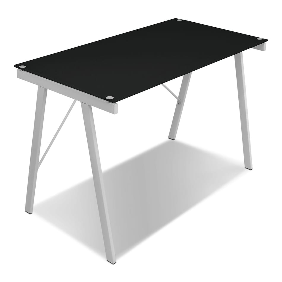 Zone Desk Black Value City Furniture