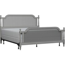 zophia gray king bed   