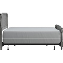 zophia gray king bed   