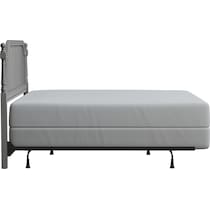 zophia gray king headboard   