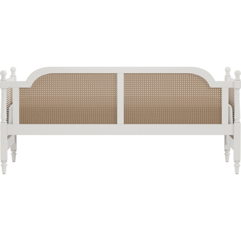 zophia white twin bed   